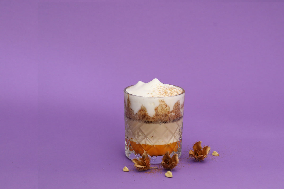 Pumpkin Spice Latte mit geröstetem Bucheckernöl